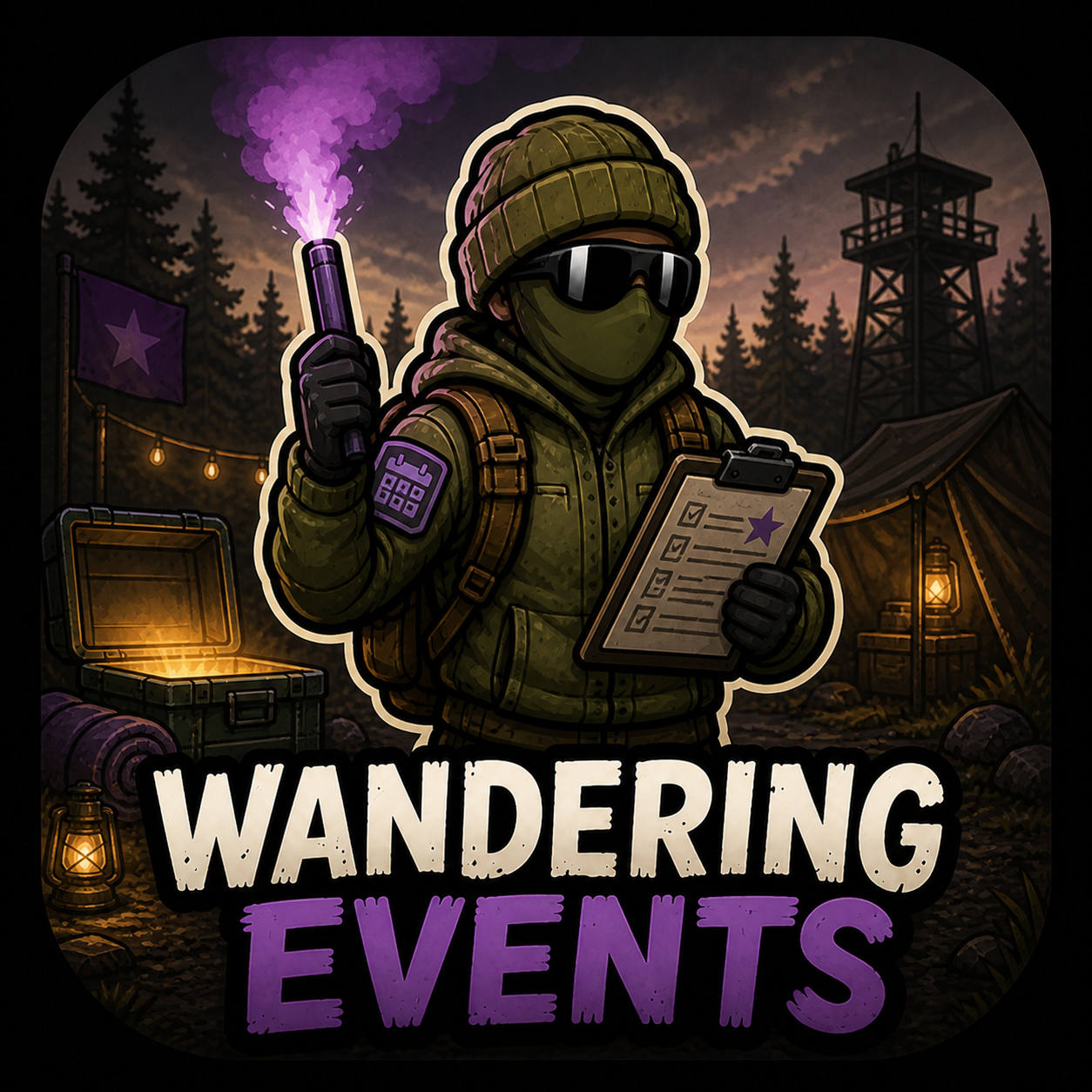 Wandering Events application icon