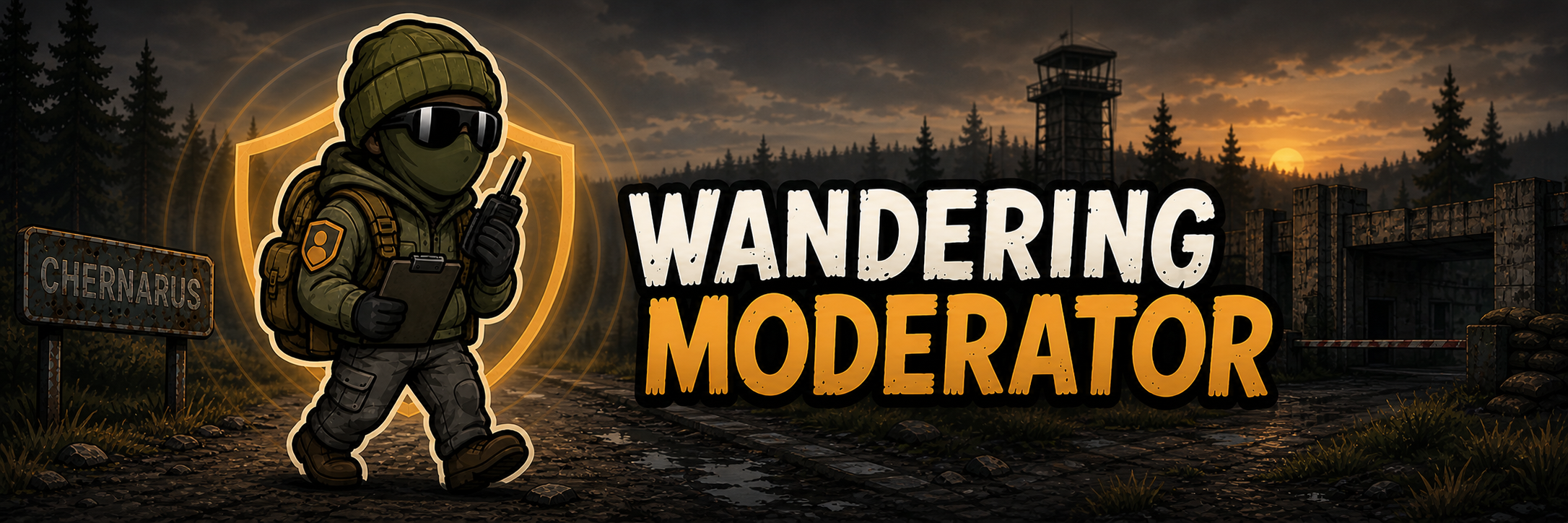 Wandering Moderator application banner