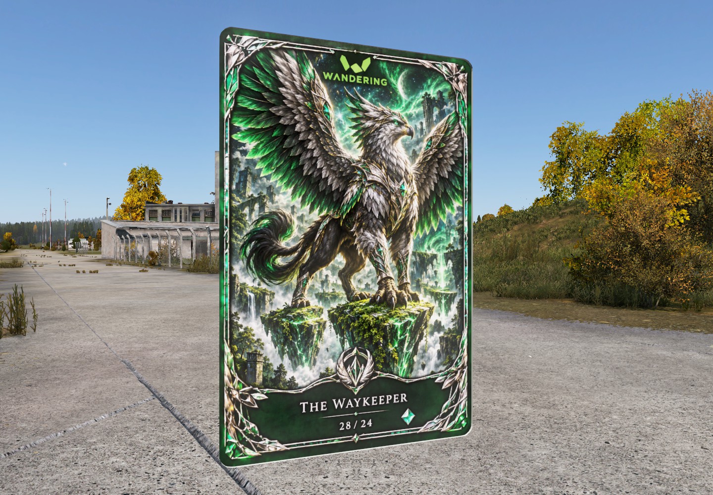 Waykeeper bonus card displayed in DayZ